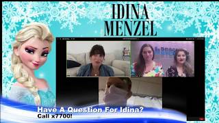 Idina Menzel Talks Snow Days with Seacrest Studios