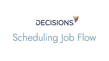 Scheduling Job Flow
