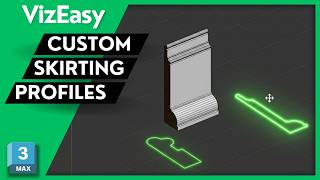How to Use Custom Splines in VizEasy Procedural Skirting Boards for 3ds Max