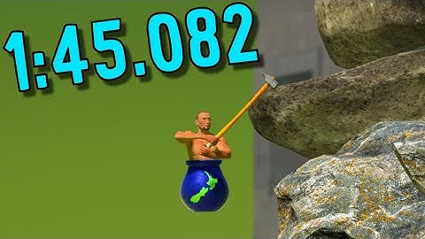 Getting Over It - Extended Hell Map in 1:45.082
