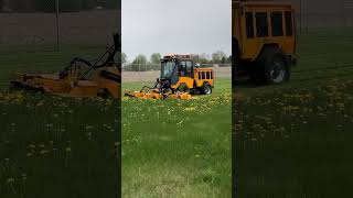 The Rotary Finishing Mower makes large-area mowing simple and productive!