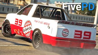 Celebrated Racetruck Driver Pulled Over! | I Run/Zach Runs | FivePD 14 - Police RP Gameplay screenshot 3
