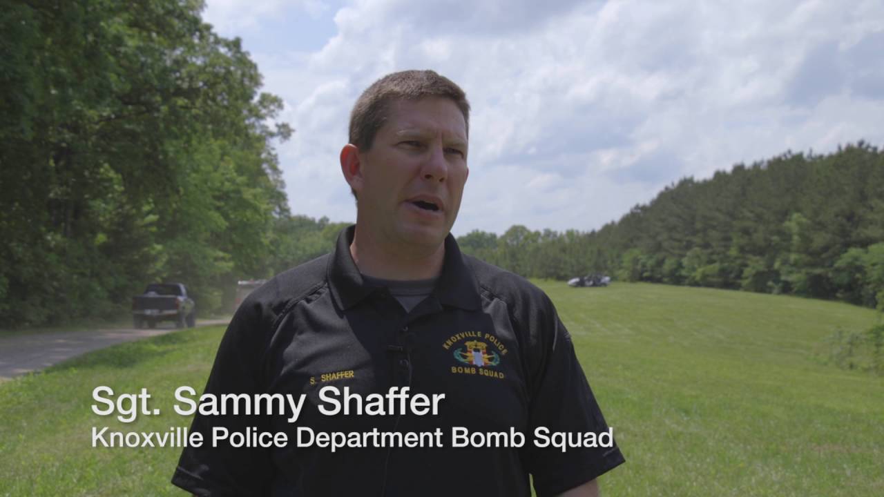 National Forensic Academy - Car Explosion Demonstration at UT Arboretum