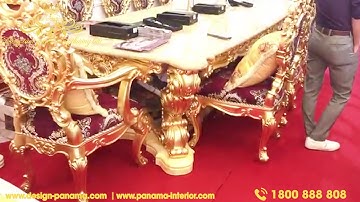 Bộ Sưu Tập Đồ Nội Thất Tân Cổ Điển Của Công Ty Nội Thất Châu Âu Panama Mang Đến Triển Lãm Vietbuild