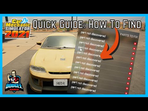 Car Mechanic Simulator 2021 Where To Repair Parts