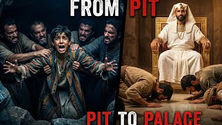 From Pit to Palace: Joseph's Shocking Journey   #biblicalstories #faith #unitedstates 