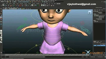 Maya Rigging Demo Reel  - Vijay Singh Kothwal