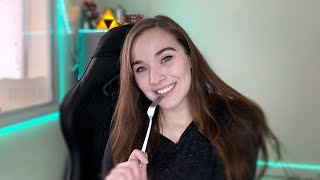 ASMR Eating and Chit Chatting | Eating Sounds, Soft Speaking, and Tapping Sounds screenshot 4