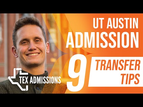 Nine Tips for External Transfer to UT-Austin