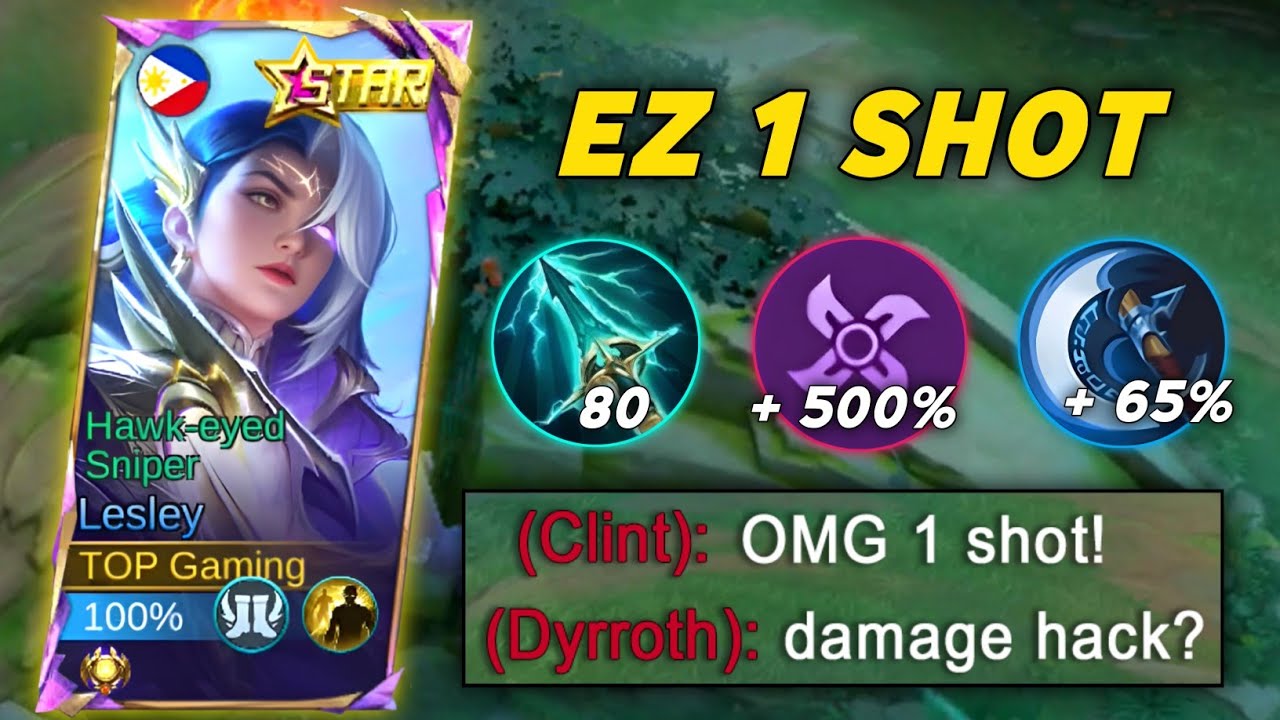 СУПРИМ ЛЕСЛИ, ИСПОЛЬЗУЙ ЭТУ ЛУЧШУЮ БРУТАЛЬНУЮ СБОРКУ С ОДНОГО УДАРА В СОЛО-РАНГЕ 2025! Собери луч...