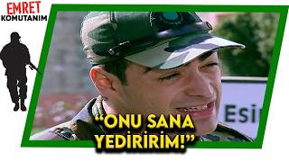 Levent Üsteğmen Tefeci̇ye Rest Çeki̇yor Emret Komutanım