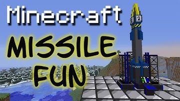 Minecraft Voltz - Fun with Missiles #1