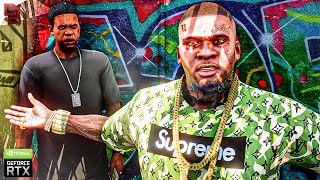 GTA V: Lamar Down' Mission RTX™ 3090 Gameplay - Max Settings - Ray-Tracing Graphics MOD screenshot 4