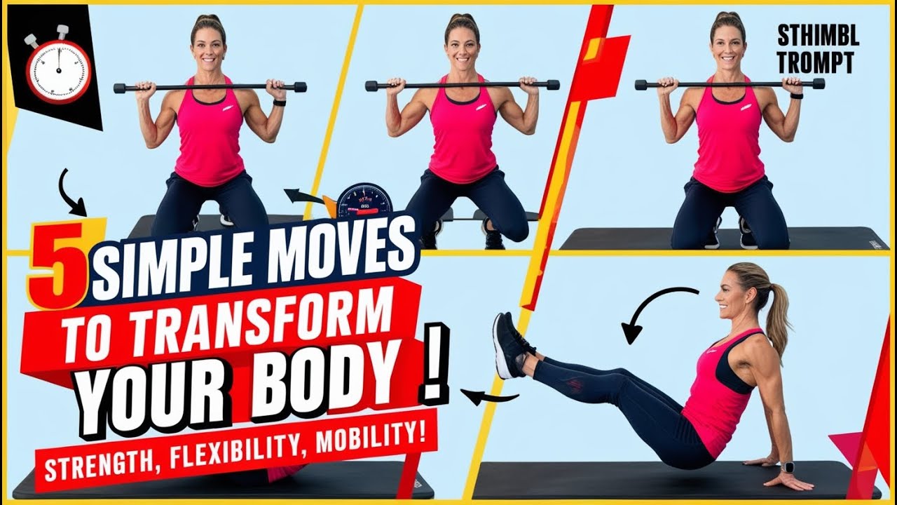 5 Simple Exercise to Transform Your Body And Improve Mobility YouTube