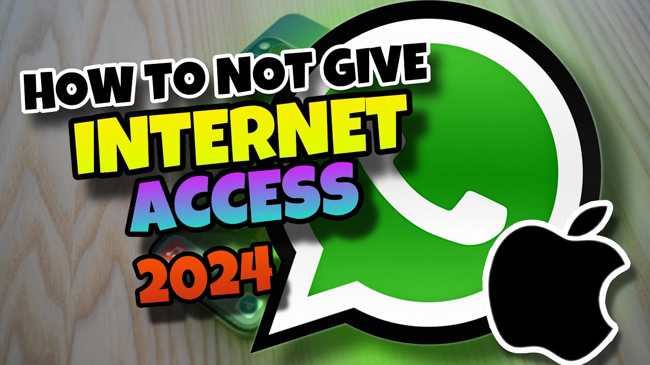 HOW To NOT GIVE INTERNET ACCESS To WHATSAPP In IPHONE 2024 YouTube how-to-not-give-internet-access-to-whatsapp-in-iphone-2024-youtube