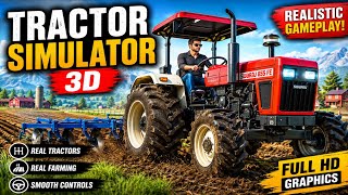Tractor Game Simulator 3D Gameplay | Realistic Farming Tractor Driving 🚜 | Android Gameplay screenshot 3