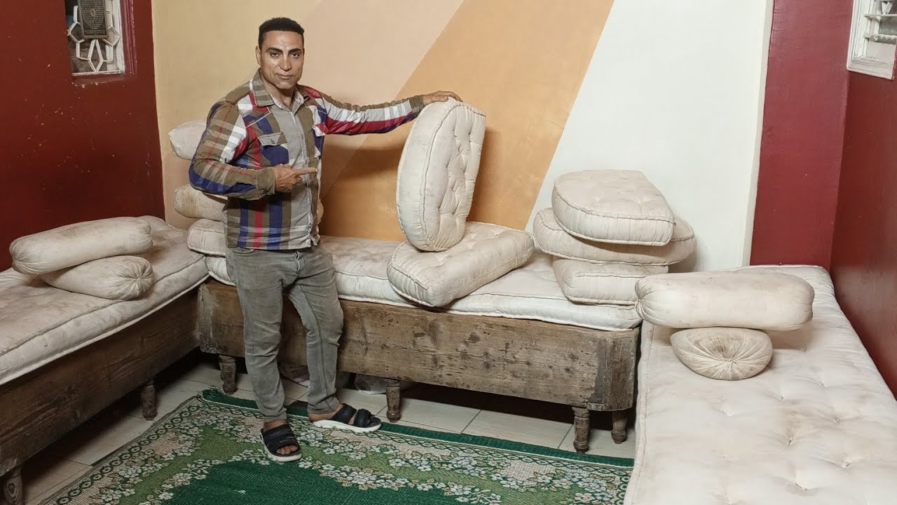 سعر 3 كنبات العموله بالمراتب والمساند والمدافع 2250 جنيه 01113376718