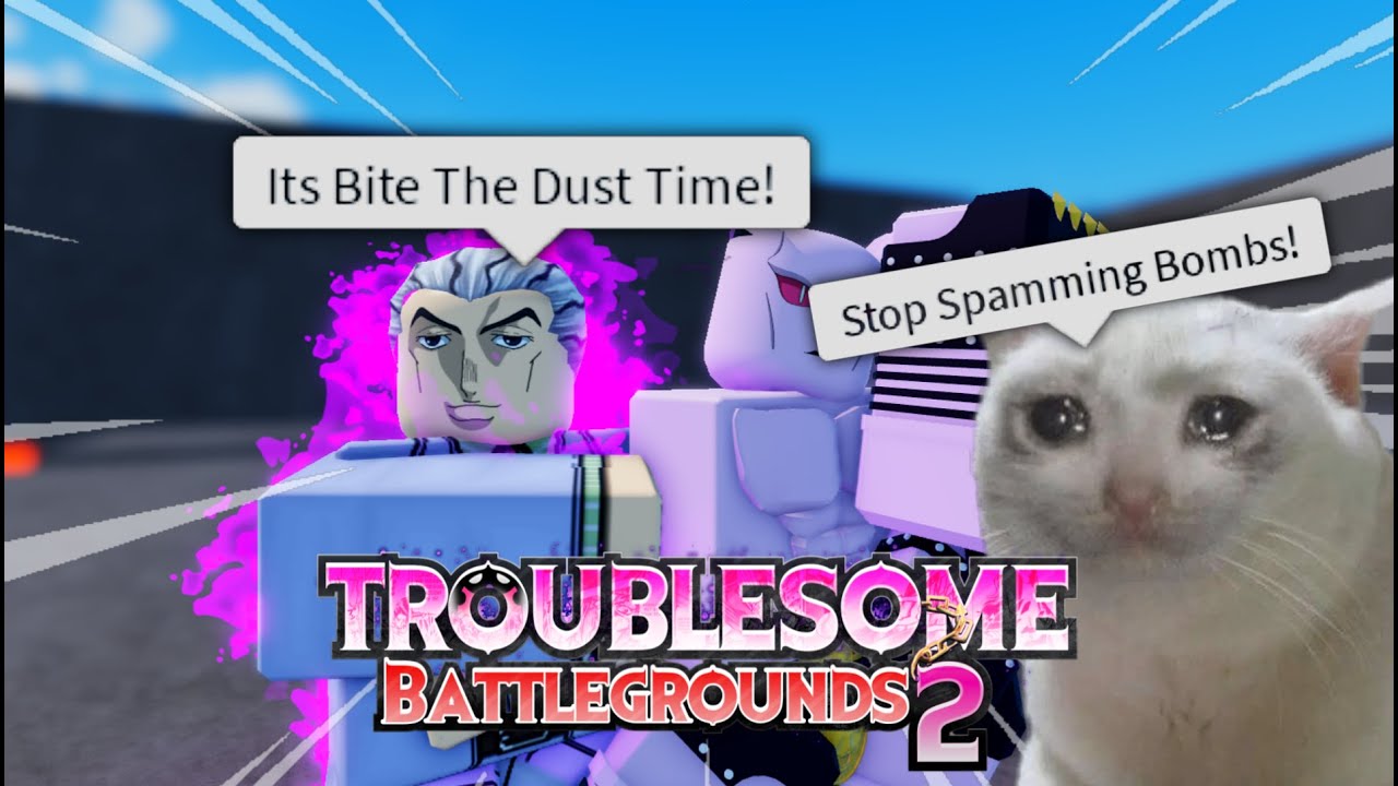KIRA THE BOMB SPAMMER | Troublesome Battlegrounds 2 | Roblox
