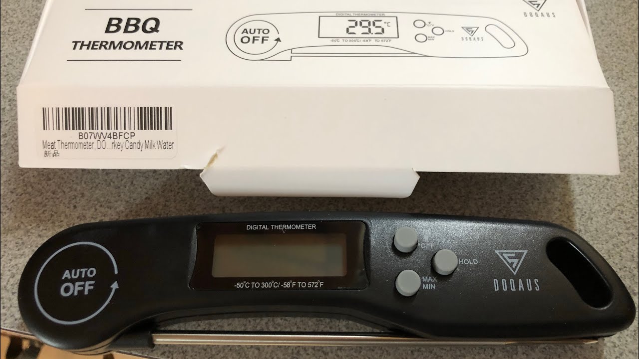 Doqaus digital meat thermometer test/ review score 8/10 YouTube