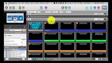 ProPresenter 6 Tutorials: New features part 9 -- Notes in Contiguous View