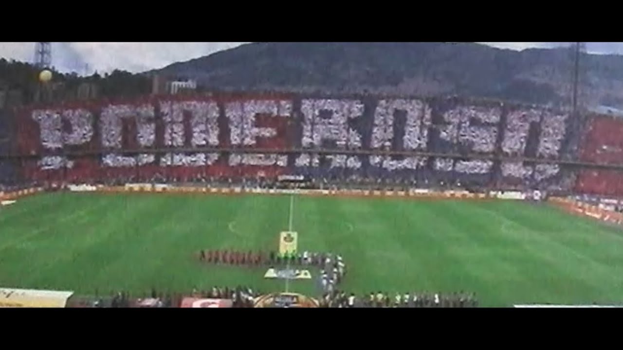 !INCREIBLE! "Tifo" "Salida" Medellin Vs Junior Final Liga ...