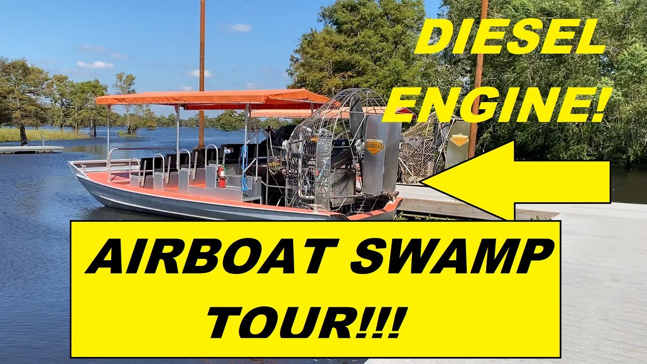 Airboat Swamp Tour, Breaux Bridge, Louisiana!