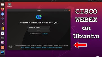 How to install CISCO WEBEX on Ubuntu and derivatives