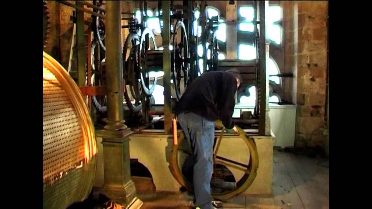 Het torenuurwerk van St Rombouts