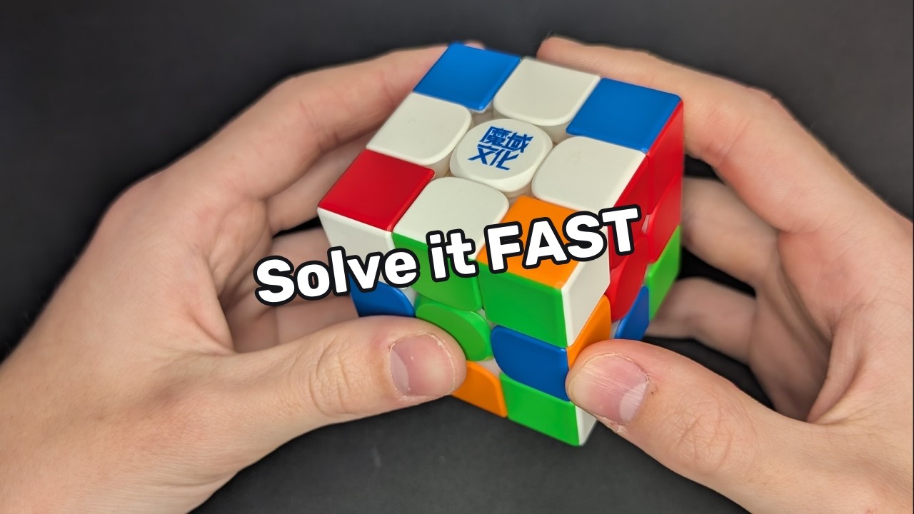 EASIEST Way To Get Faster With Cross | Beginners CFOP