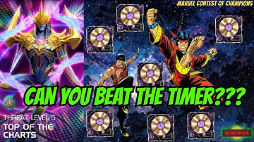 How To Beat Top of the Charts MCOC Side Quest Week 1 - Beat the Timer - Marvel Contest of Champions
