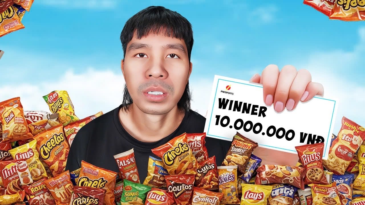 PHD | Người Cuối Cùng Ngừng Ăn 100 Loại Snack Thắng 10 Triệu | Last Person To Stop Eating Snack