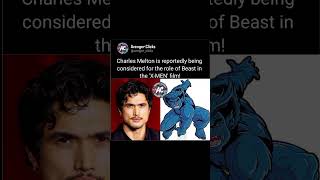 Charles Melton reportedly eyed to play Beast in MCU X-Men! 🔵🦁 #XMen #Beast #MCU #Shorts