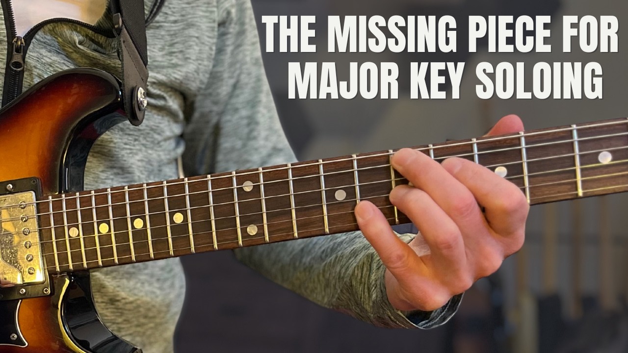 A Smarter Way to Solo in Major Keys
