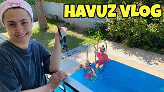 HAVUZ VLOG | SILA MİRA HAVUZA GİRDİ | SILA MİRA