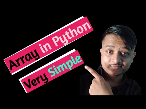 Array in Python Very Simple☺️|| Python for Beginners || PythonEpoint Tutorial