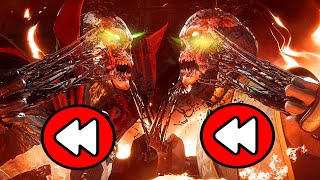 MK11 All Characters Tear Spawns Mask off Revealing his Face in Reverse