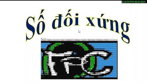 SỐ ĐỐI XỨNG_ FreePasCal