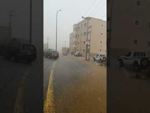 امطار غزيرة السودة عسير اليوم ٢٨ الحجة تصوير سعيد مشهور