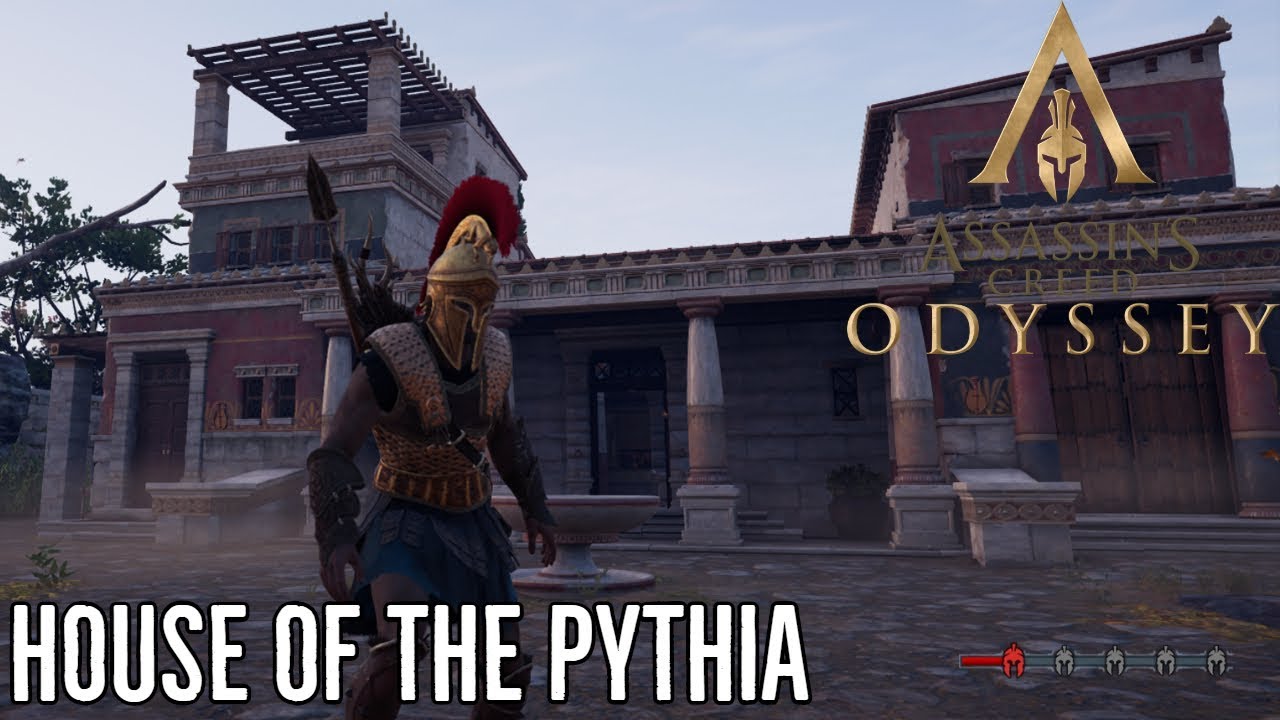 ASSASSIN'S CREED ODYSSEY GAMEPLAY WALKTHROUGH - House of the Pythia (PS4, Xbox One)