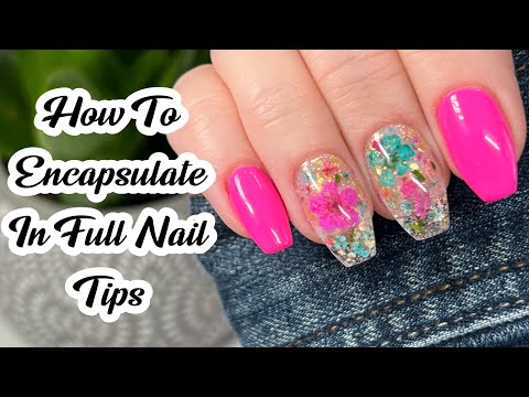 How To Encapsulate In Full Nail Soft Gel Tips / Gel X Dupe Nails / Daily Charme