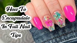 How To Encapsulate In Full Nail Soft Gel Tips /  Gel X Dupe Nails / Daily Charme screenshot 4