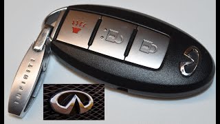 Infiniti EX35 FX35 Key Fob Battery Replacement - EASY DIY