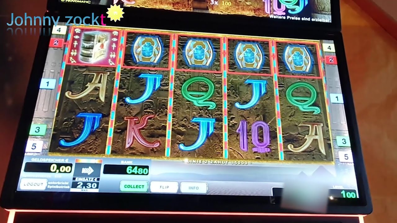 Book of Ra classic, deluxe, Golden Ark und Book of Ra 6