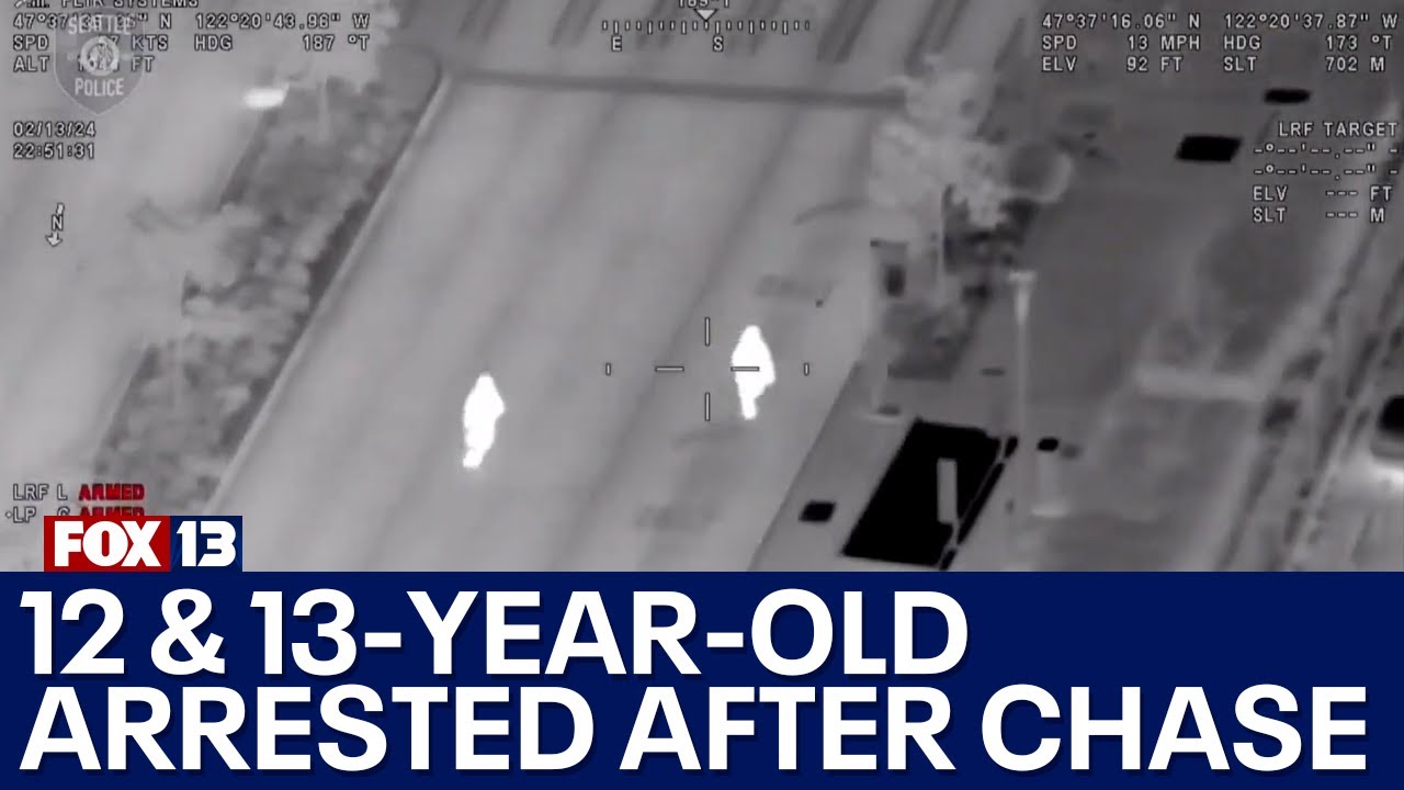 12 & 13-year-old boys arrested for armed carjacking after police chase ...