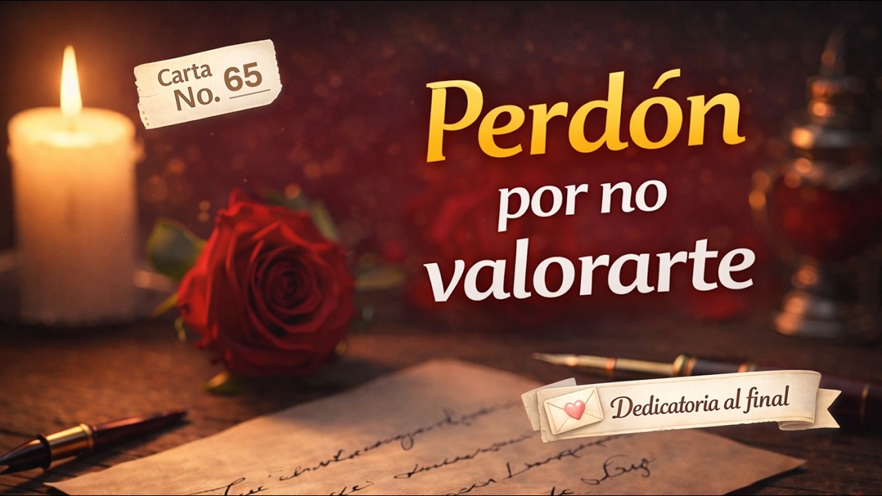 🥺 Amor perdón: no te valoré cuando te tenía (sin excusas)  | Carta 65