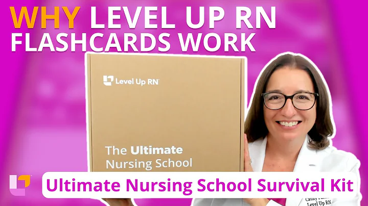 Ultimate Nursing School Survival Kit: Why get Level Up RN Flashcards? | @LevelUpRN