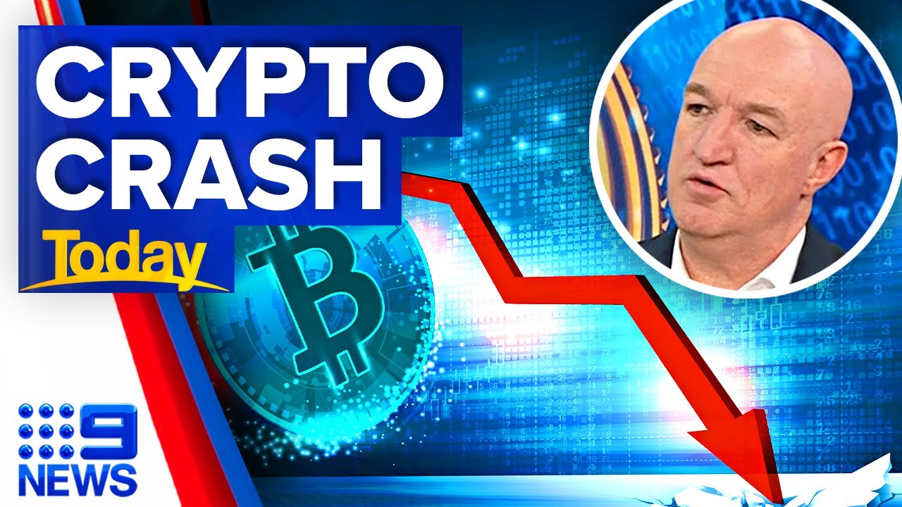 Billions lost in crypto market crash as Bitcoin hits lowest point in years  | 9 News Australia