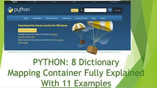 6 Dictionary - Mapping Container Fully Explained With 11 Examples