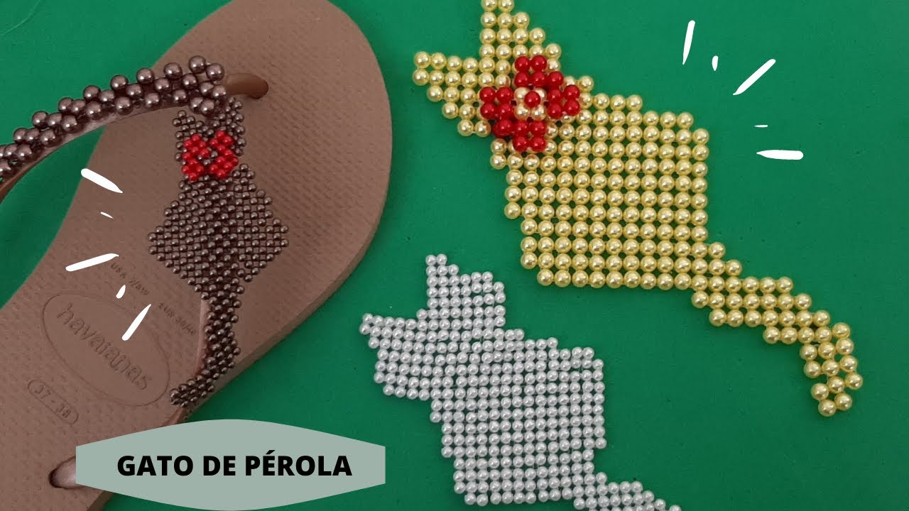 Passo a passo como fazer GATO DE PÉROLA, muito lindo e simples de se fazer!