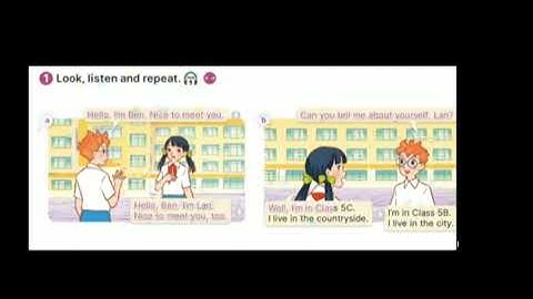 Unit 1 All about me! Lesson 1. Look, listen and repeat